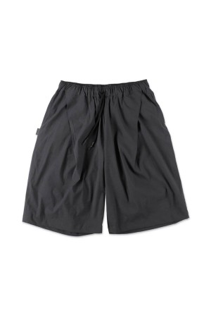 NYLON BAGGY LONG SHORTS - Charcoal (SFCSS26P10)