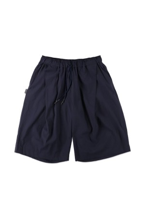 NYLON BAGGY LONG SHORTS - Navy (SFCSS26P10)