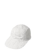 COTTON STRIPE JET CAP - White (SFCSS26AC01)
