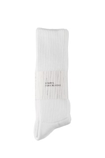 3P LOOSE SOCKS - WHITE (SFCSS26AC05)