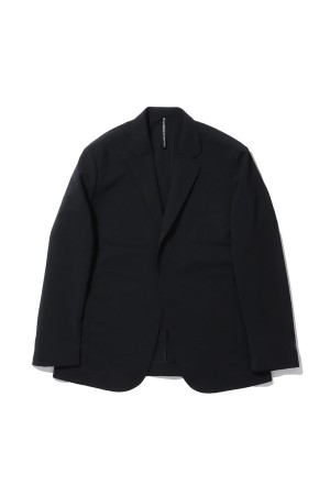 LINEN LIKE  TAILORED JACKET - BLACK (DU6SJKI7M)