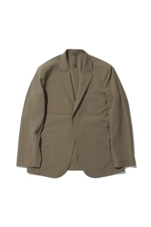 LINEN LIKE  TAILORED JACKET - BEIGE (DU6SJKI7M)