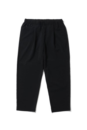 LINEN LIKE REGULAR PANTS - BLACK (DU6SLPI7M)