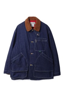 Bean’s  Denim Field Coat  - Dark Blue (6175-3035)