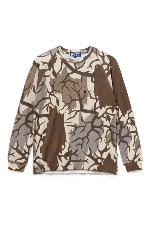 Raglan Camo Thermal - Brown