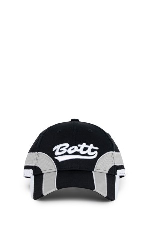 Script Logo Racing Cap - Black
