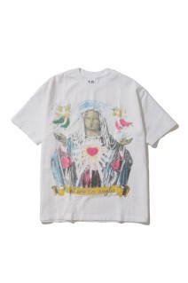 RELIEF, t-shirt / WHITE
