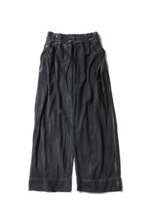 fold-cuff pants - Black (M266PT01)