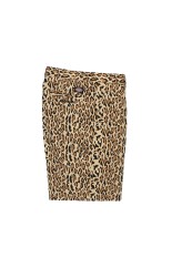 DICKIES / LEOPARD PLEATED SHORT TROUSERS / BEIGE (26SS-WMP-DC03)