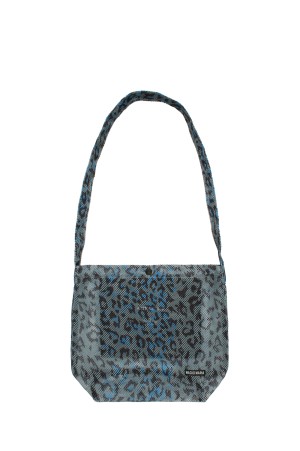 SPEAK EASY / LEOPARD SHOULDER BAG / GRAY (26SS-WMA-BG11)