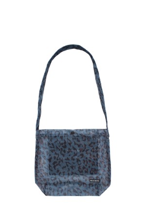 SPEAK EASY / LEOPARD SHOULDER BAG / GRAY (26SS-WMA-BG11)