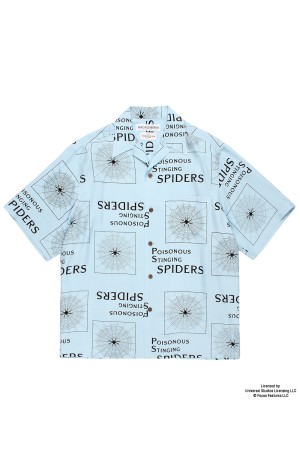 THE PHOENICIAN SCHEME / S/S HAWAIIAN SHIRT ( TYPE-3 ) / GRAY (TPS-WM-HI03)