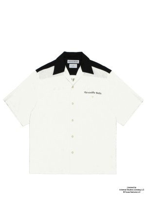 THE PHOENICIAN SCHEME / S/S HAWAIIAN SHIRT ( TYPE-6 ) / L-PURPLE (TPS-WM-HI06)