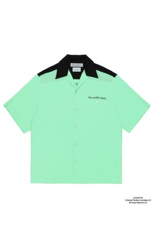 THE PHOENICIAN SCHEME / S/S HAWAIIAN SHIRT ( TYPE-6 ) / L-PURPLE (TPS-WM-HI06)