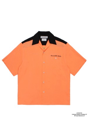 THE PHOENICIAN SCHEME / S/S HAWAIIAN SHIRT ( TYPE-6 ) / L-PURPLE (TPS-WM-HI06)