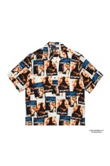 MULHOLLAND DRIVE / S/S HAWAIIAN SHIRT ( TYPE-1 ) / WHITE (MD-WM-HI01)