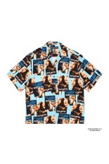 MULHOLLAND DRIVE / S/S HAWAIIAN SHIRT ( TYPE-1 ) / BLUE (MD-WM-HI01)
