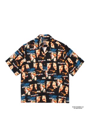 MULHOLLAND DRIVE / S/S HAWAIIAN SHIRT ( TYPE-1 ) / BLACK (MD-WM-HI01)