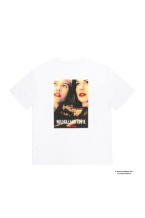 MULHOLLAND DRIVE / WASHED HEAVY WEIGHT CREW NECK T-SHIRT ( TYPE-1 ) / WHITE (MD-WM-WT01)