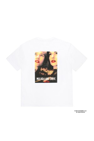 MULHOLLAND DRIVE / WASHED HEAVY WEIGHT CREW NECK T-SHIRT ( TYPE-1 ) / BLACK (MD-WM-WT01)