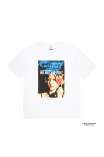 MULHOLLAND DRIVE / WASHED HEAVY WEIGHT CREW NECK T-SHIRT ( TYPE-2 ) / BLACK (MD-WM-WT02)