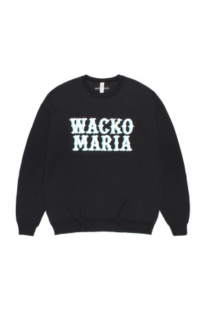 CREW NECK SWEAT SHIRT ( TYPE-3 ) / BLACK (26SS-WMC-SS12)