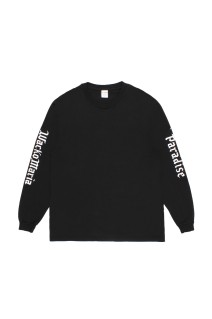WASHED HEAVY WEIGHT CREW NECK LONG SLEEVE T-SHIRT ( TYPE-1 ) / WHITE (26SS-WMT-LT03)
