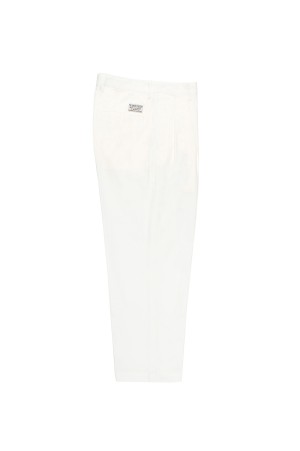 DOUBLE PLEATED CHINO TROUSERS / BEIGE (26SS-WMP-PT12)