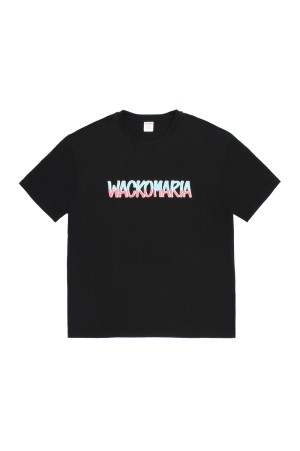WASHED HEAVY WEIGHT CREW NECK T-SHIRT ( TYPE-9 ) / BLACK (26SS-WMT-WT10)