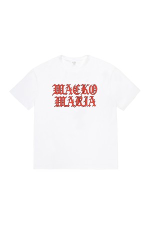 WASHED HEAVY WEIGHT CREW NECK T-SHIRT ( TYPE-11 ) / WHITE (26SS-WMT-WT12)