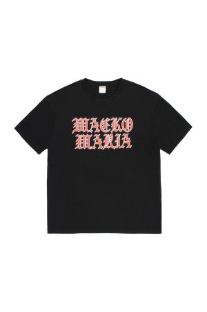 WASHED HEAVY WEIGHT CREW NECK T-SHIRT ( TYPE-11 ) / BLACK (26SS-WMT-WT12)