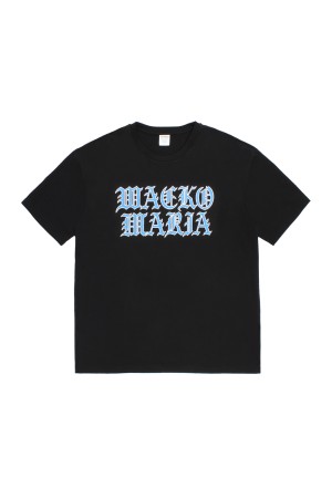 WASHED HEAVY WEIGHT CREW NECK T-SHIRT ( TYPE-12 ) / BLACK (26SS-WMT-WT13)