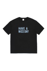 WASHED HEAVY WEIGHT CREW NECK T-SHIRT ( TYPE-15 ) / BLACK (26SS-WMT-WT17)