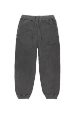 WASHED MIDDLE WEIGHT SWEAT PANTS / GRAY (26SS-WMC-SP02)