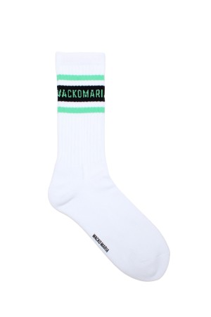 SKATER SOCKS ( TYPE-2 ) / WHITE-NAVY (26SS-WMA-SO02)