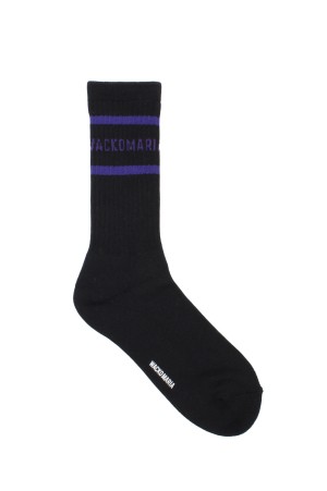 SKATER SOCKS ( TYPE-2 ) / WHITE-NAVY (26SS-WMA-SO02)