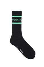SKATER SOCKS ( TYPE-2 ) / BLACK-GREEN (26SS-WMA-SO02)