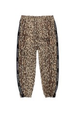 LEOPARD TRACK PANTS / BEIGE (26SS-WMO-NA04)
