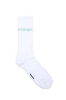 SKATER SOCKS ( TYPE-3 ) / WHITE-GREEN (26SS-WMA-SO03)