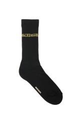 SKATER SOCKS ( TYPE-3 ) / BLACK-YELLOW (26SS-WMA-SO03)