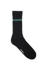 SKATER SOCKS ( TYPE-3 ) / BLACK-GREEN (26SS-WMA-SO03)