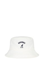 KANGOL / WASHED BUCKET / WHITE (26SS-WMA-HA01)