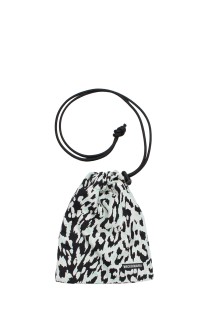 LEOPARD SHOULDER POUCH / IVORY (26SS-WMA-BG19)