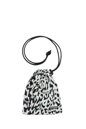 LEOPARD SHOULDER POUCH / IVORY (26SS-WMA-BG19)