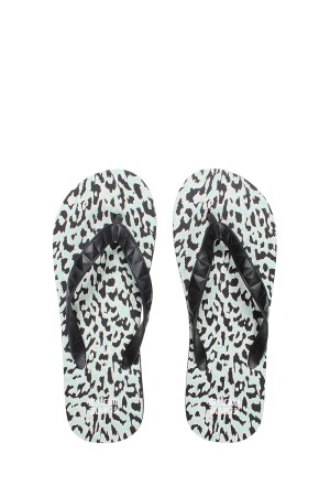 HAYN / LEOPARD BEACH SANDALS / IVORY (WMGP-HAYN-BS19)
