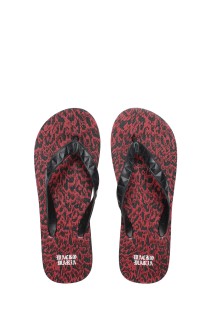 HAYN / LEOPARD BEACH SANDALS / BROWN (WMGP-HAYN-BS19)