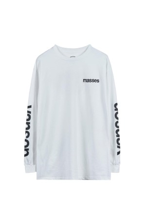 VANSON × MASSES T-SHIRT LS / WHITE