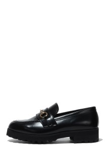 TANK SOLE BIT LOAFERS (K028) - BLACK