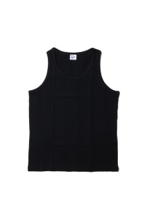 Panel Ribbed Tanktop - BLACK (140C)