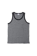 Panel Ribbed Tanktop - BLACK-W3 (140C)